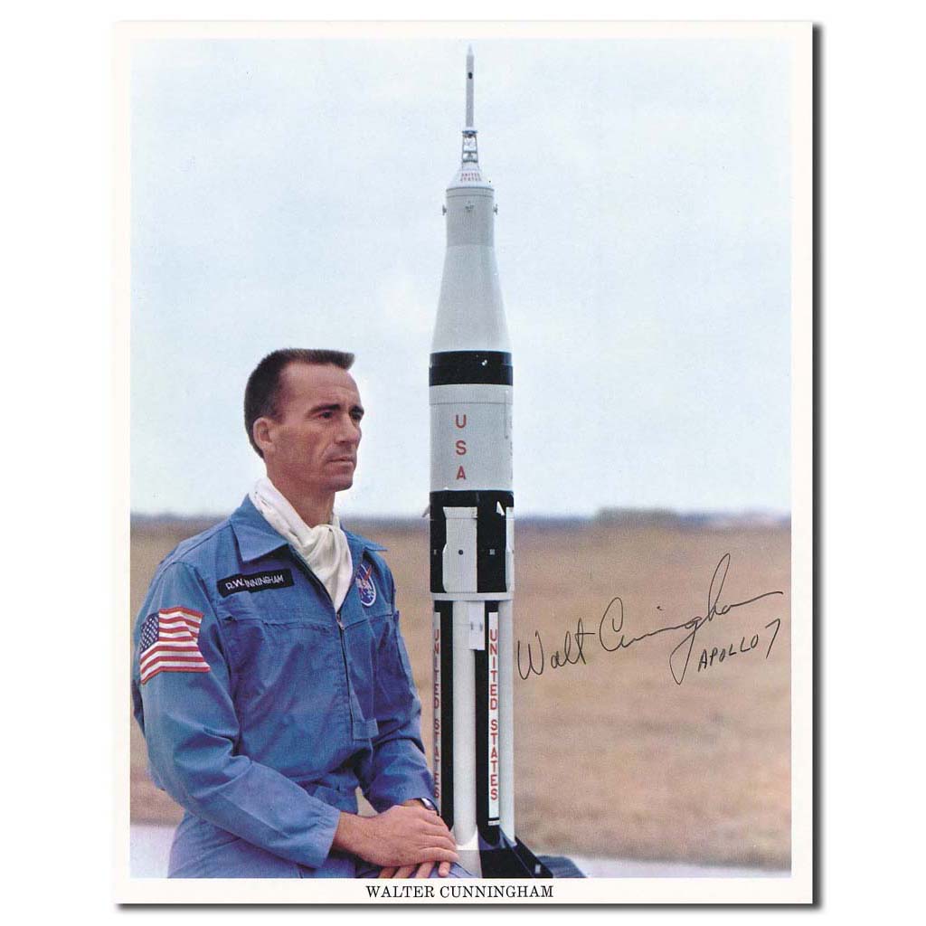 Walt Cunningham – 8x10 NASA portrait