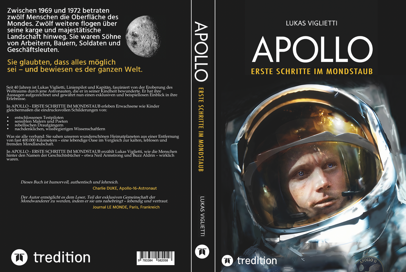 Apollo – erste Schritte im Weltraum (German edition) by Lukas Viglietti