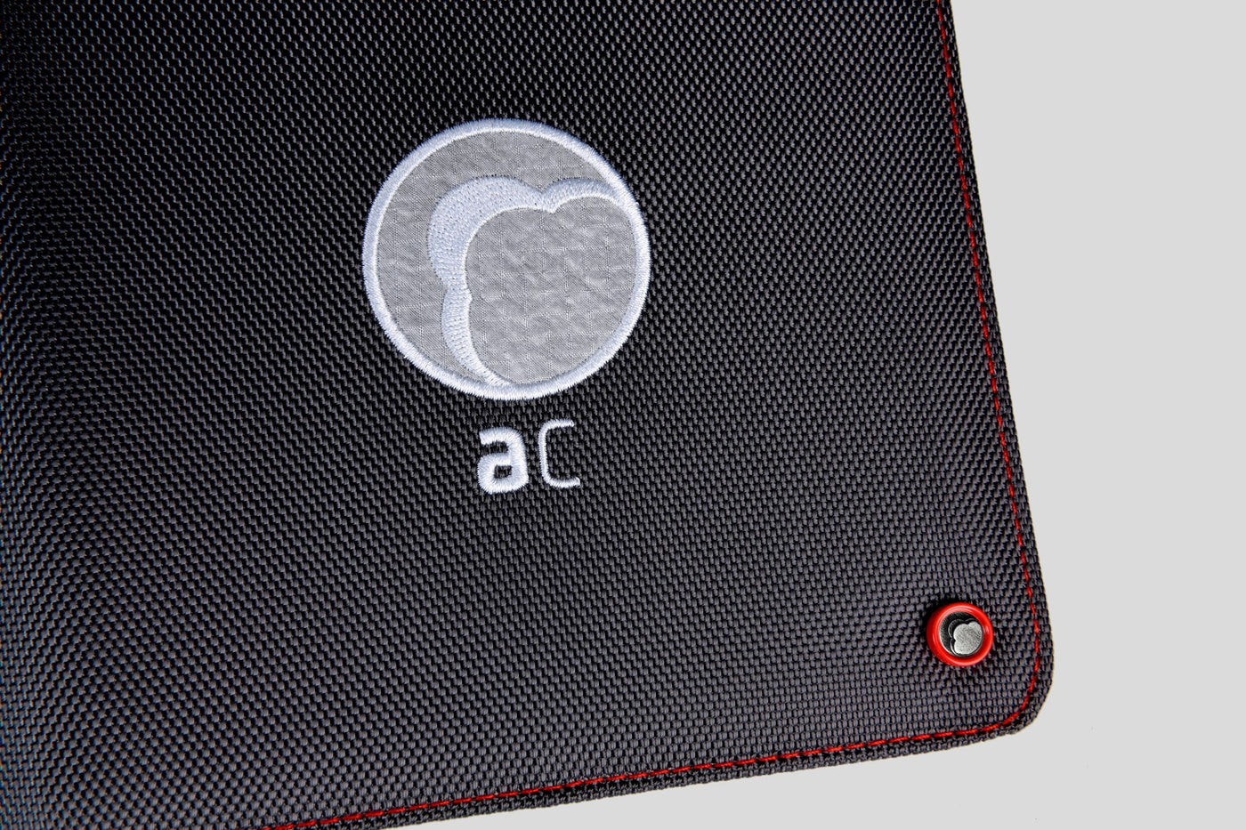 Notebook folder from our "Artifactcloud" apparel collection. With iPad holder inside.