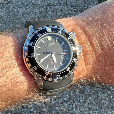 STS-122 FLOWN Casio MDV 102 "Marlin" watch – ex- astronaut Hans Schlegel