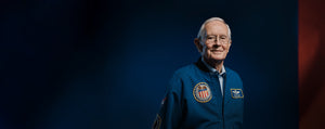Apollo 16 astronaut Charlie Duke, the 10th man to walk on the moon
