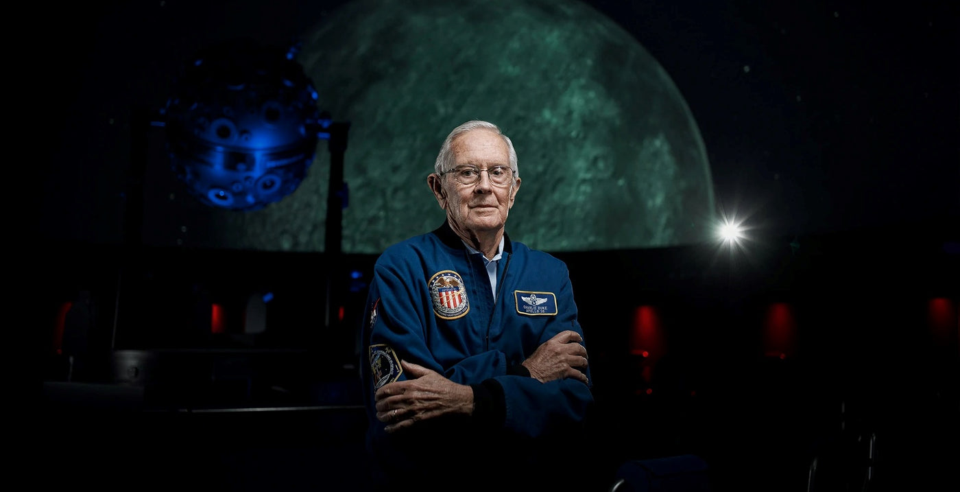 Chalie Duke Apollo 16 moonwalker (Been in Space in 1972)