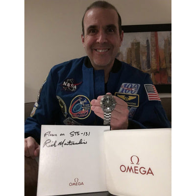 Flown Omega X-33 watch - ex. Rick Mastracchio