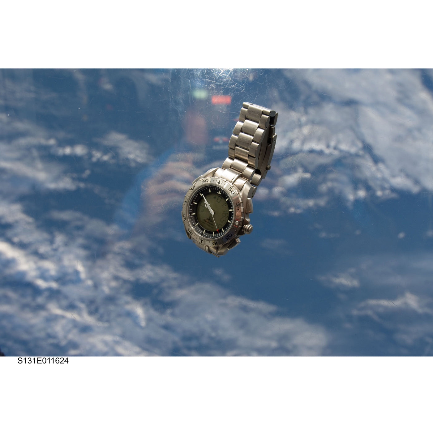Flown Omega X-33 watch - ex. Rick Mastracchio