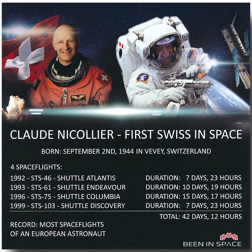 Claude Nicollier - 30th anniversary patch