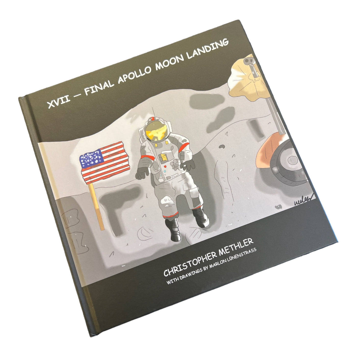 Apollo 17 – children's book about final Apollo Moon Landing - Manga Style!