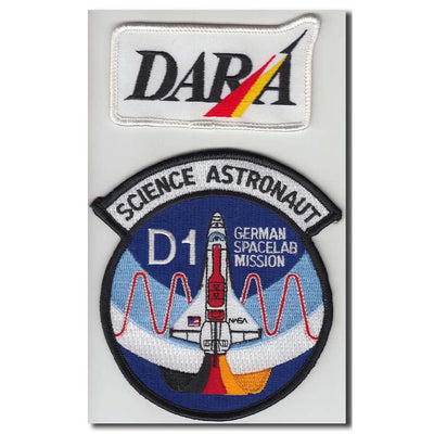 German DARA + Science Astronaut patch set