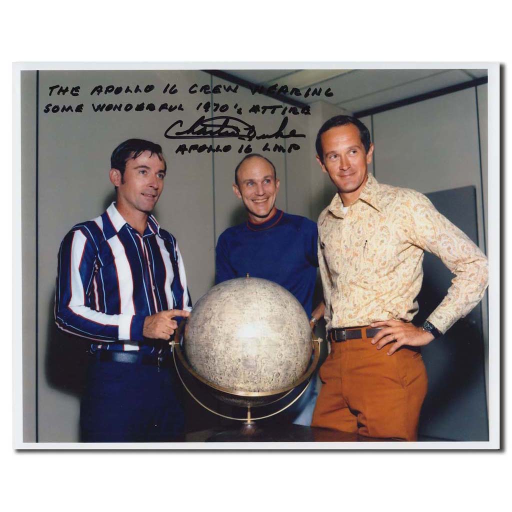 Charlie Duke – funny Apollo 16 crewphoto