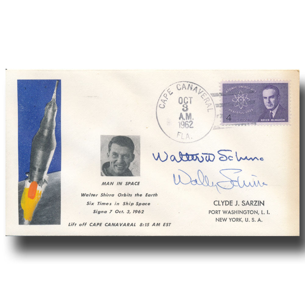 Wally Schirra – Mercury launch cover