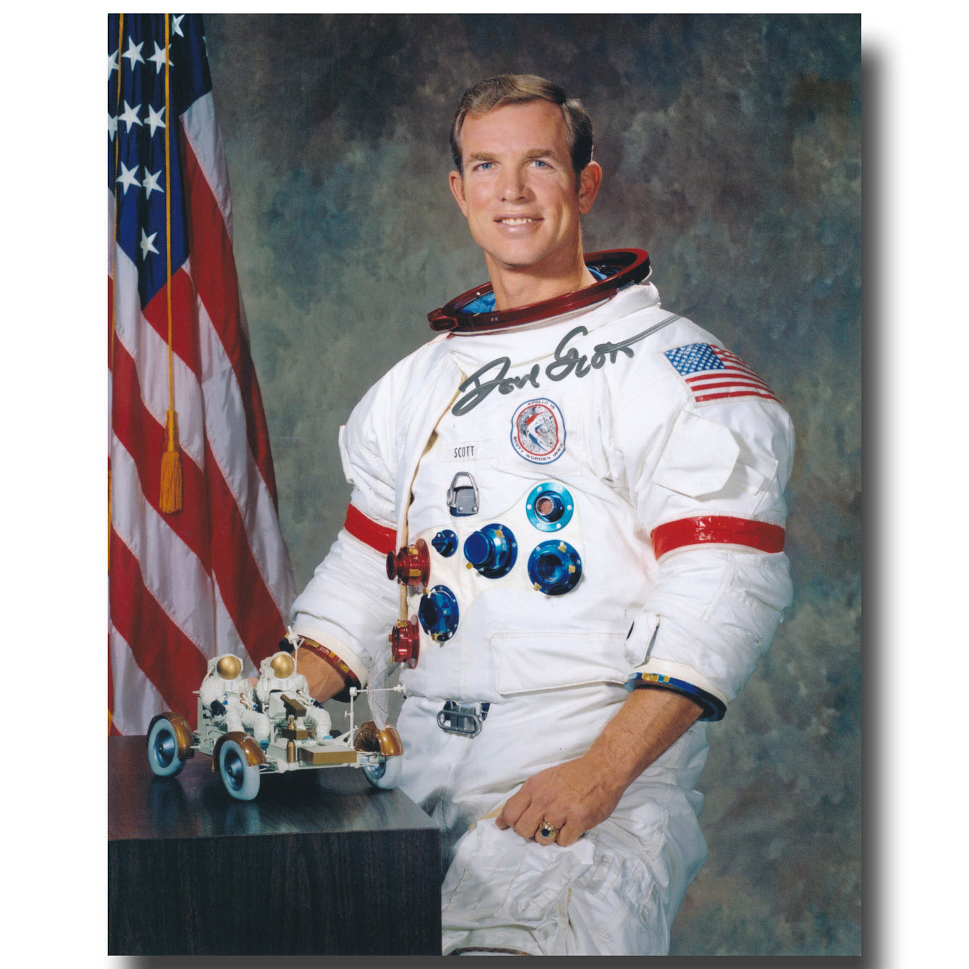 Dave Scott – Apollo 15 commander WSS portrait