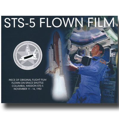STS-5 - Space Shuttle flown film presentation