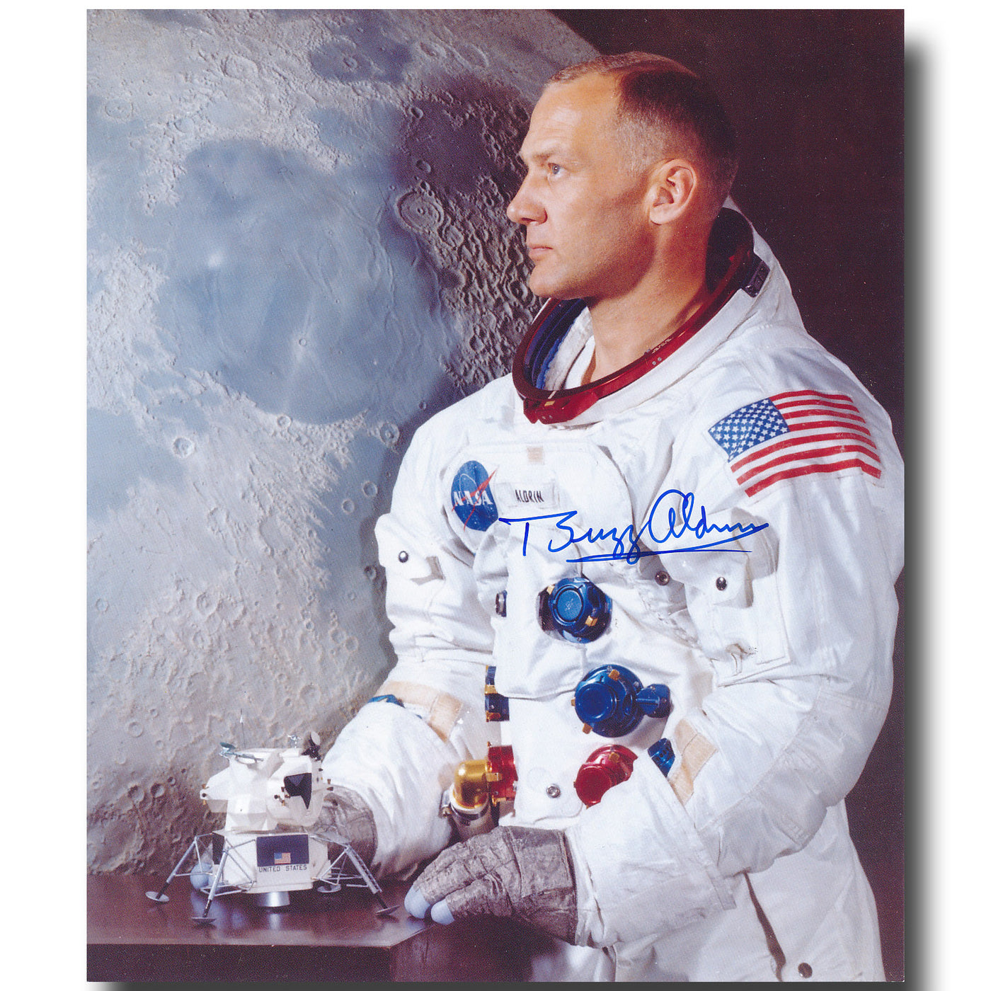Buzz Aldrin – alternative portrait - ex-Aldrin!