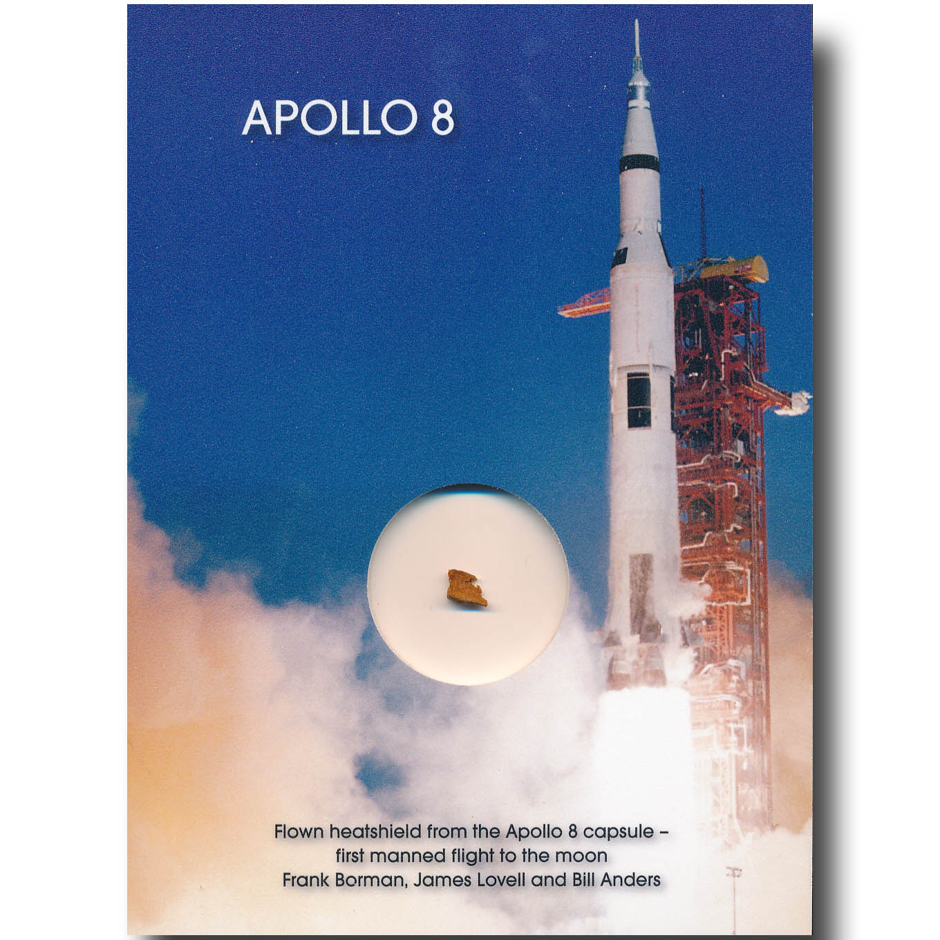 Apollo 8 moon flown heatshield presentation