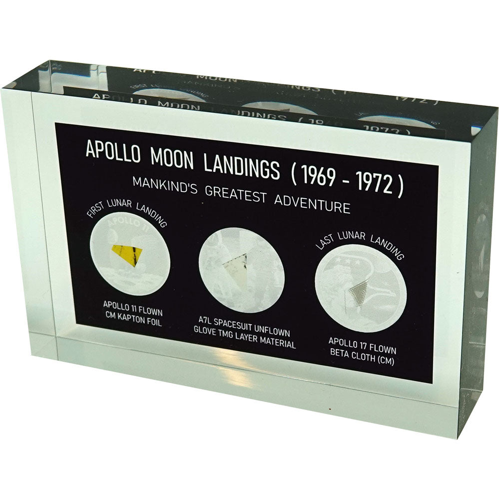 Apollo Moonlandings – Mankinds greatest adventure acrylic