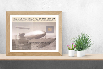 Graf Zeppelin II rigid airship LZ 130 flown fabric skin